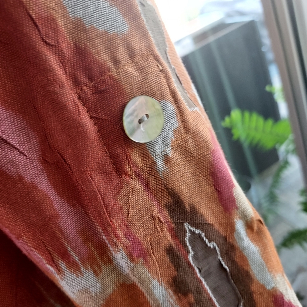 Ruby Rd. Rayon/Poly/Linen Blend Jacket In A Crink… - image 5